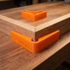 Uchwyty do płyt meblowych 18 mm stojak organizer warsztatowy 4 szt. - zdjęcie 8