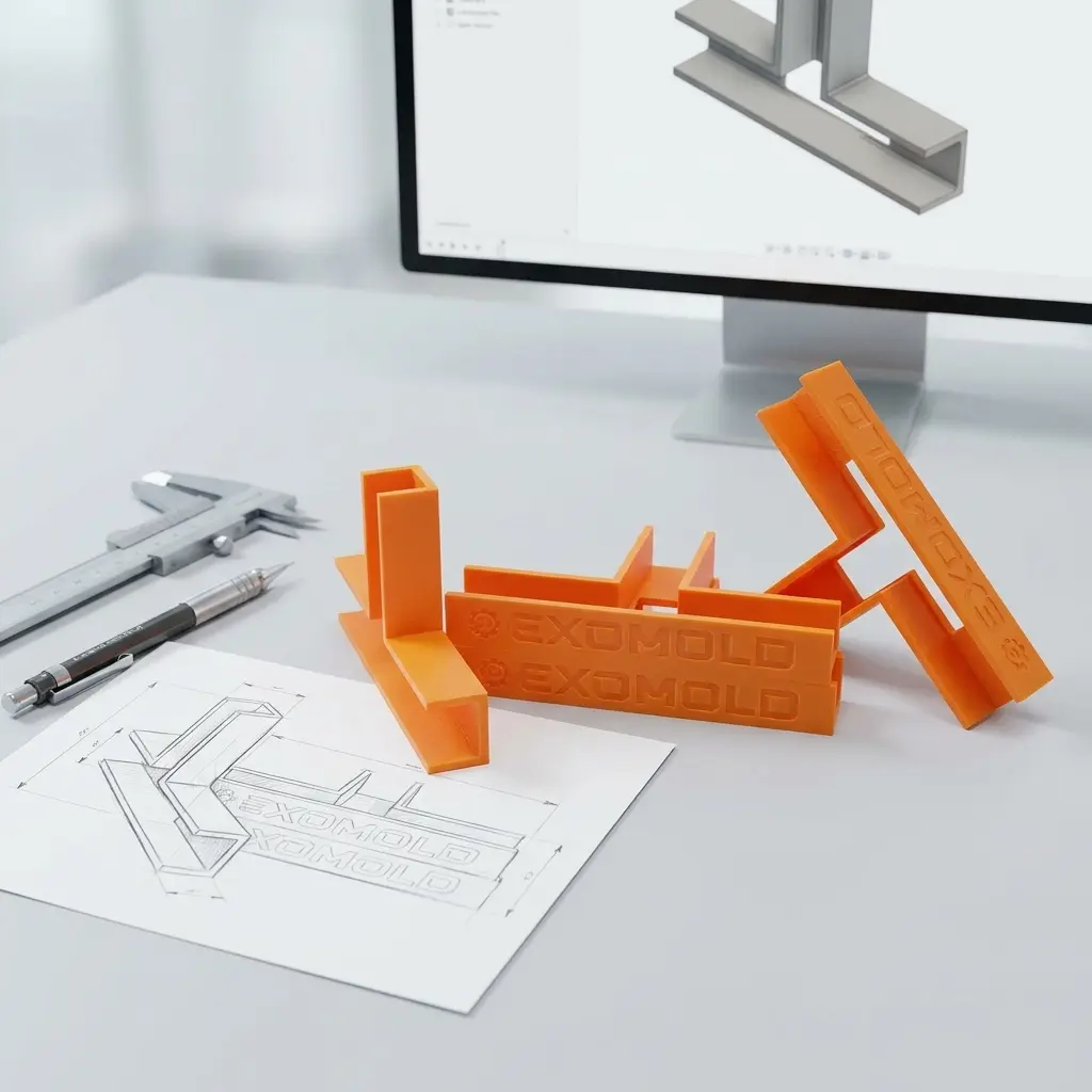 Projekt techniczny i elementy drukowane 3D EXOMOLD