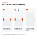 Jak działają dystanse do frontów EXOMOLD 3 mm, trzy kroki