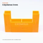 Zestaw 4 dystansów do frontów EXOMOLD 3 mm