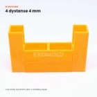 Zestaw 4 dystansów do frontów EXOMOLD 4 mm