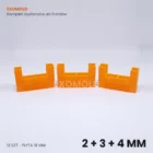 Komplet dystansów do montażu frontów EXOMOLD 2, 3 i 4 mm, 12 szt.