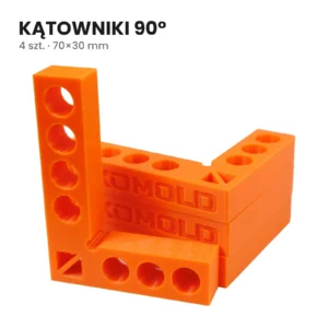 Kątowniki Montażowe 90° do Płytek 70×30 mm – zestaw 4 szt.