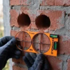 Szablon do puszek elektrycznych Ø68 mm, rozstaw 71 mm – podwójny, 2 puszki - zdjęcie 12