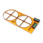 Szablon do puszek elektrycznych Ø68 mm, rozstaw 71 mm – podwójny, 2 puszki - zdjęcie 16